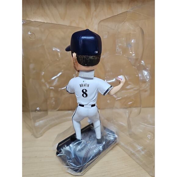 Ryan Braun #8 Forever Player Bobble Spring MLB Milwaukee Brewers Bobblehead - Picture 3 of 10